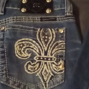 Womens Miss Me Boot cut jeans Size 29